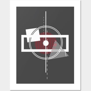 Minimal geometric art Posters and Art